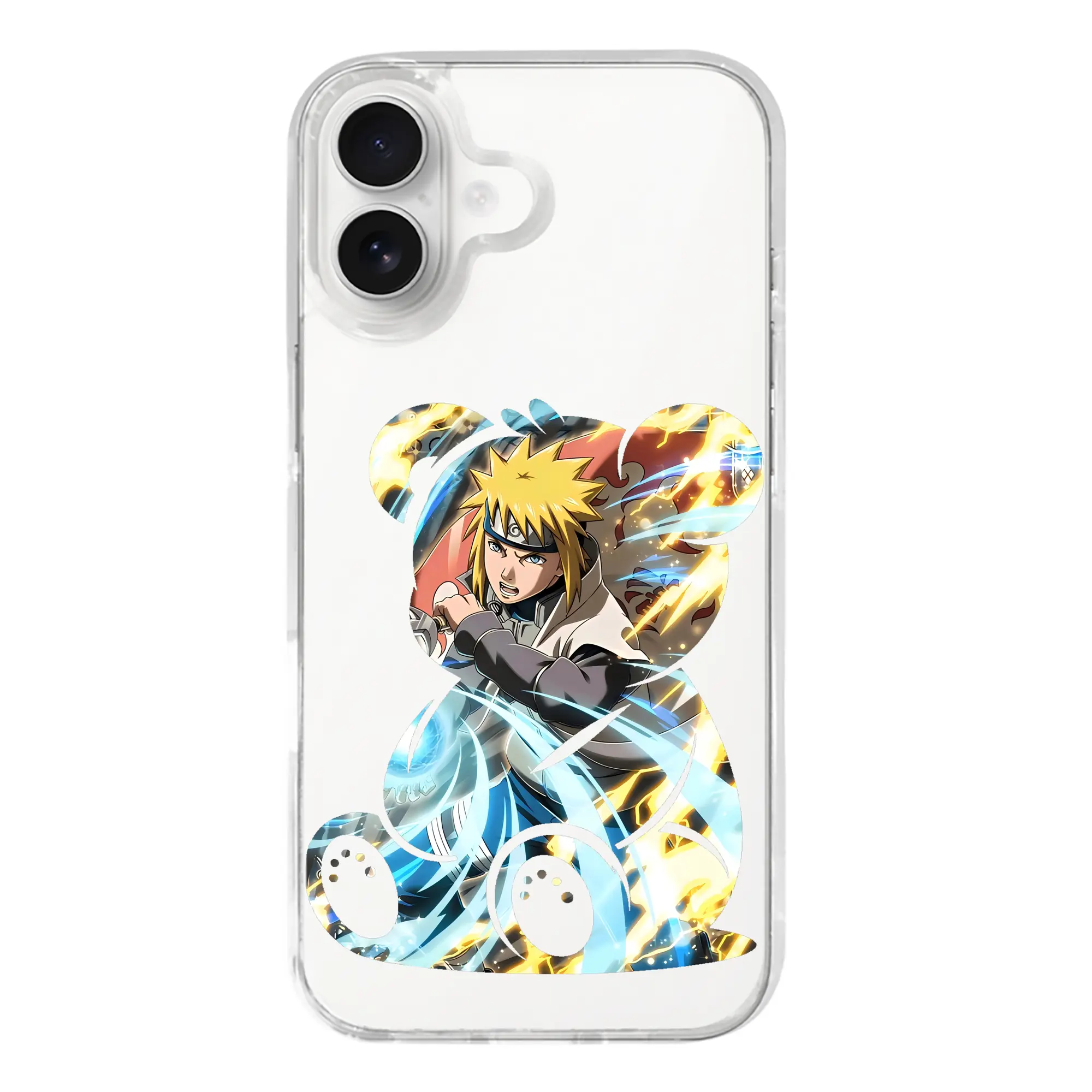 ナルト グッズ 波風 ミナト - iPhone 17シリーズ 透明スマホケース – 薄型・耐衝撃・精密フィット保護カバー